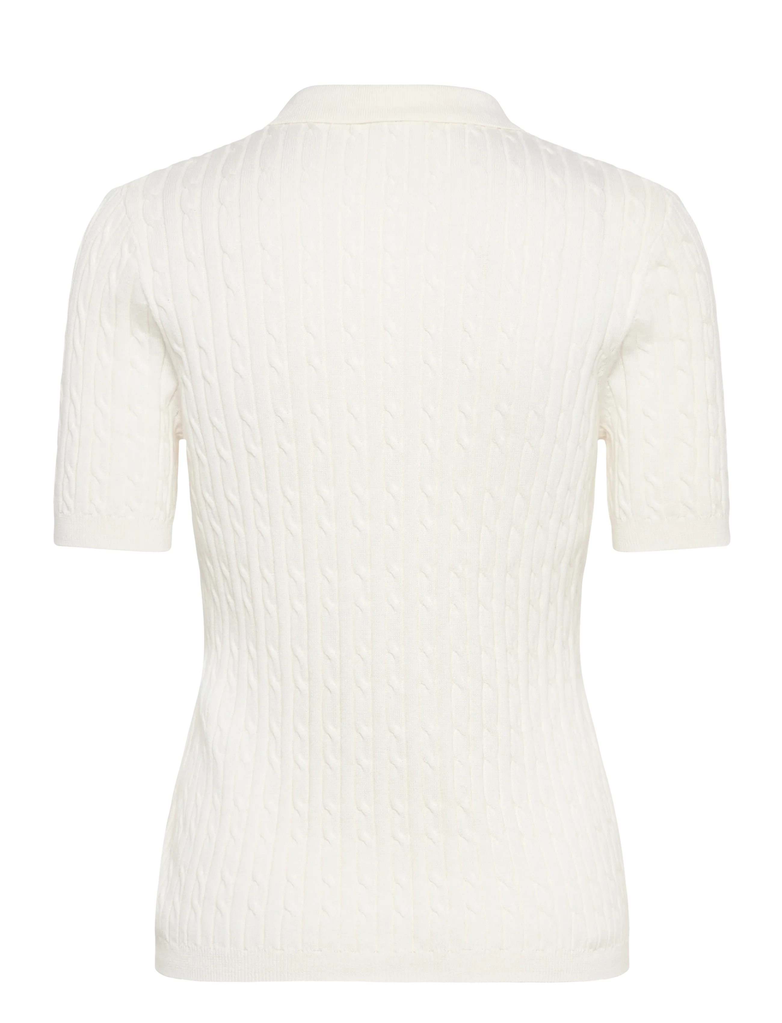 Daily Sports - Madelene 1/2S Polo shirt - toppe & t-shirts - white - 2
