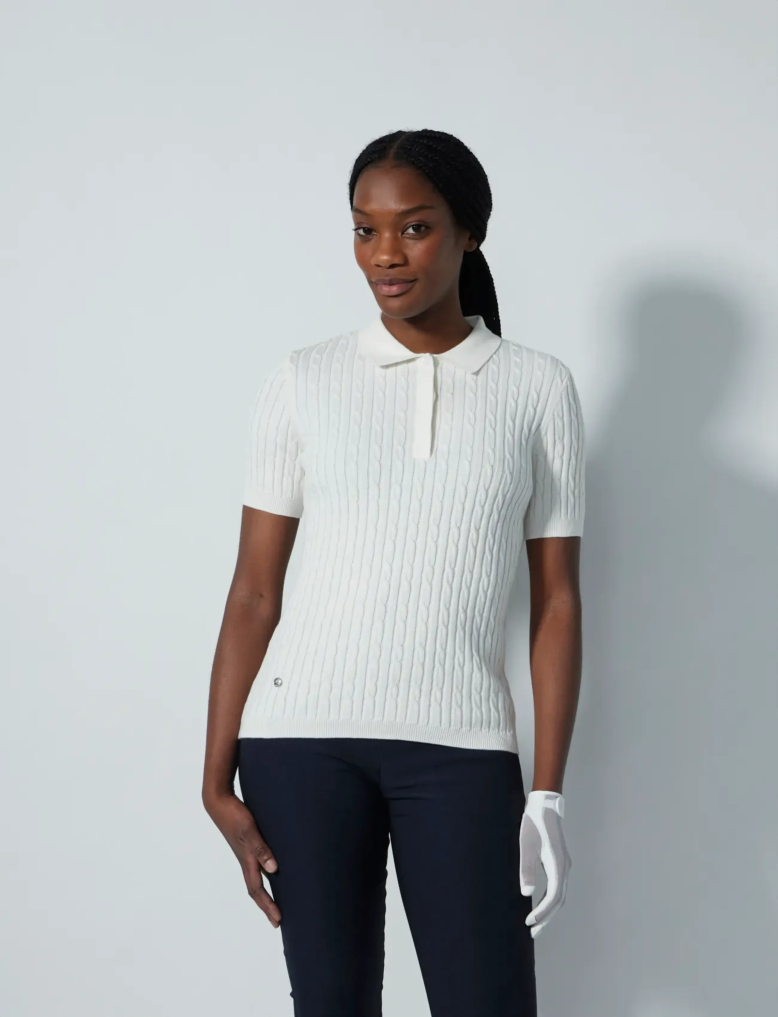 Daily Sports Madelene 1/2S Polo Shirt, L, Oberteile & T-shirts, Weiß - Sport Polos, Frauen
