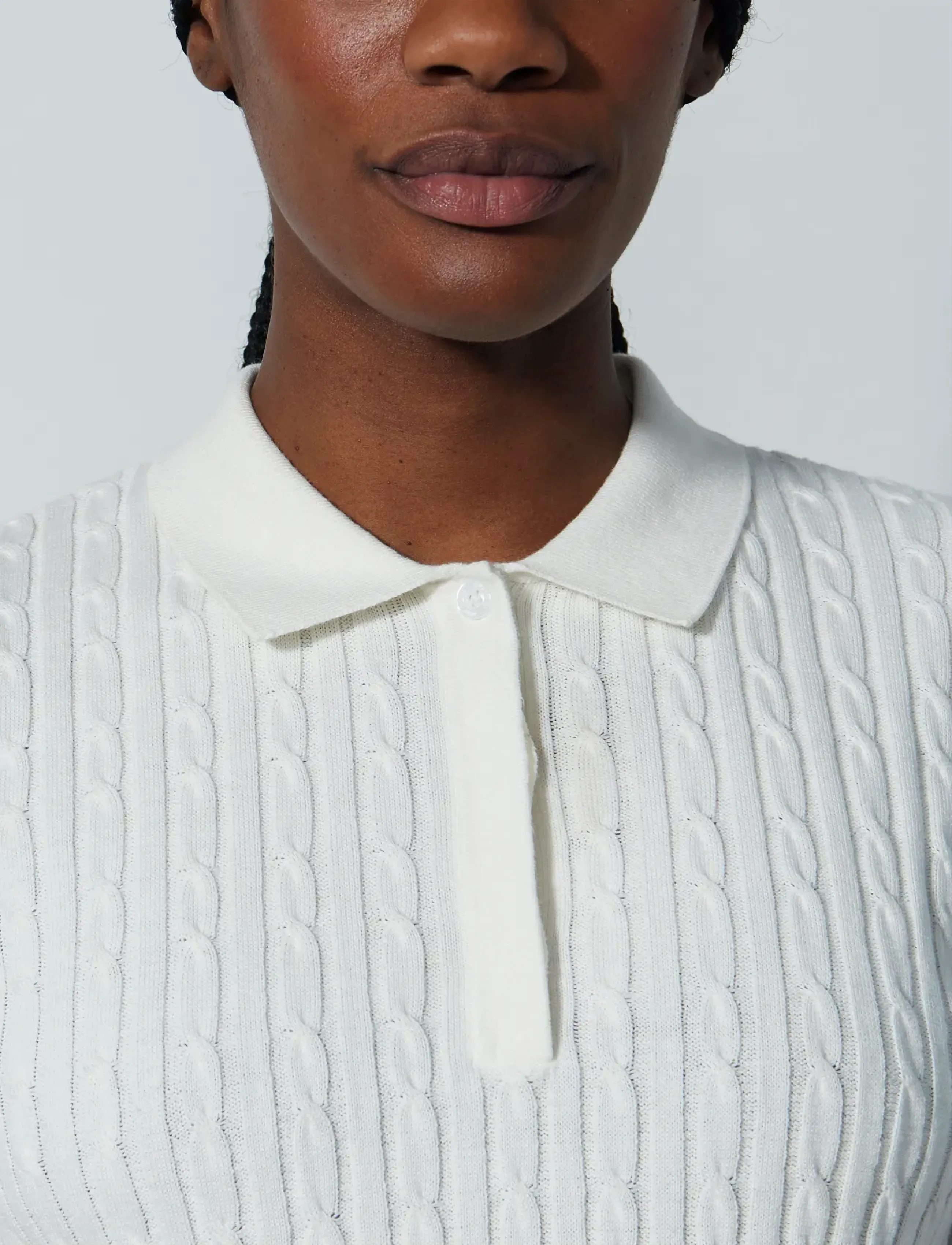 Daily Sports - Madelene 1/2S Polo shirt - toppe & t-shirts - white - 4