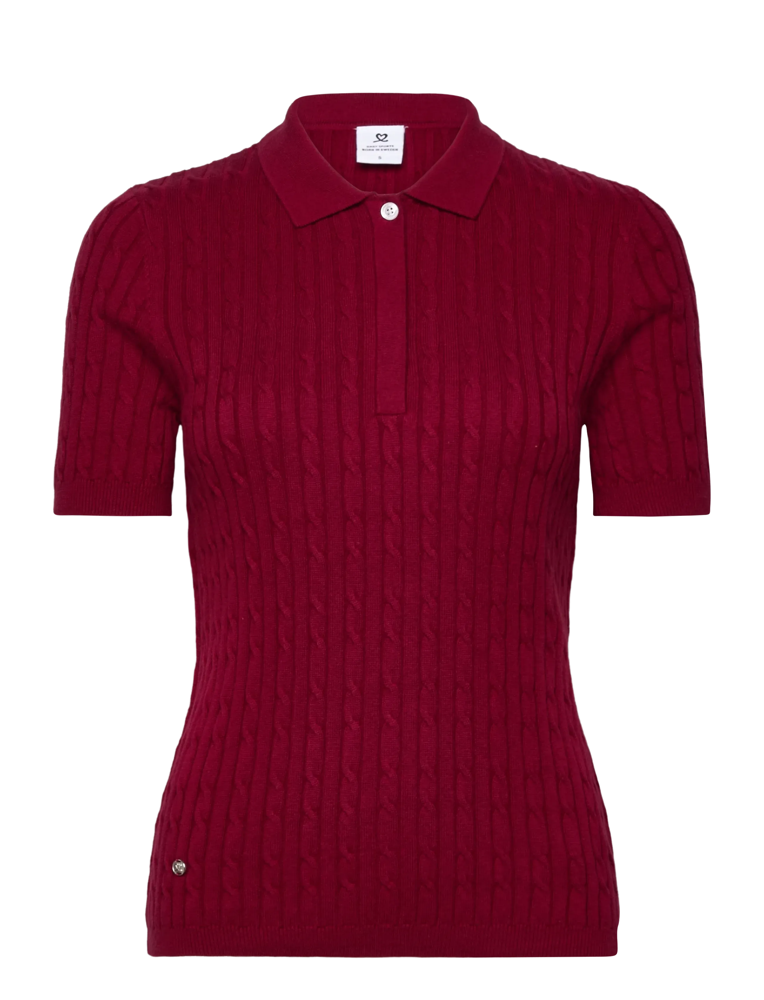 Daily Sports Madelene 1/2S Polo shirt - Vaata kõiki - WINERY / red
