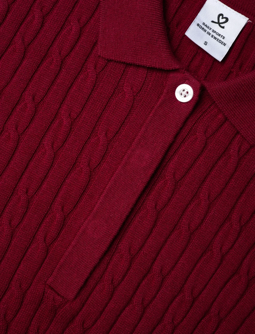 Daily Sports - Madelene 1/2S Polo shirt - oberteile & t-shirts - winery - 5