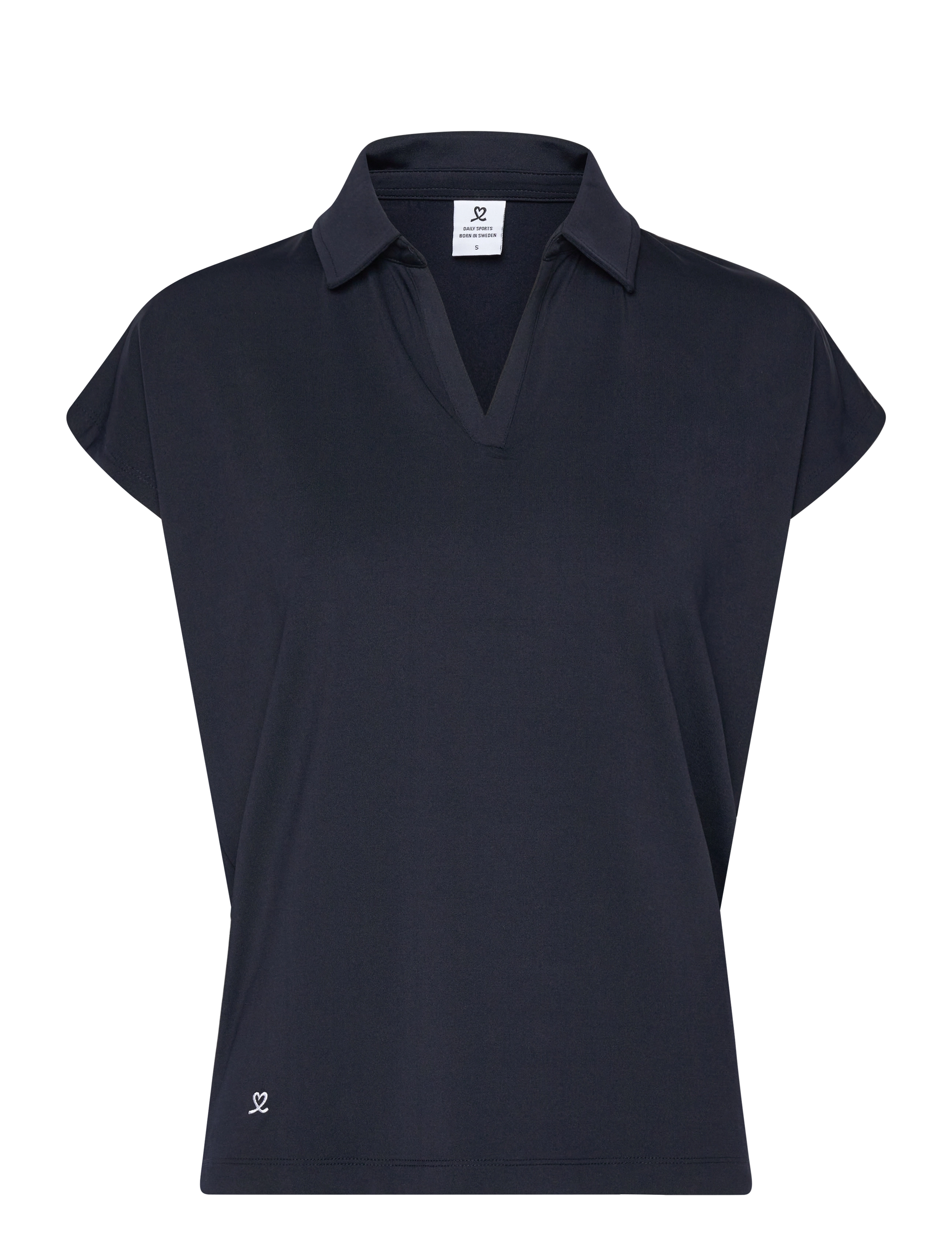 Daily Sports BELLA BIRDIE CAP S POLO SHIRT - Tøj - NAVY / navy