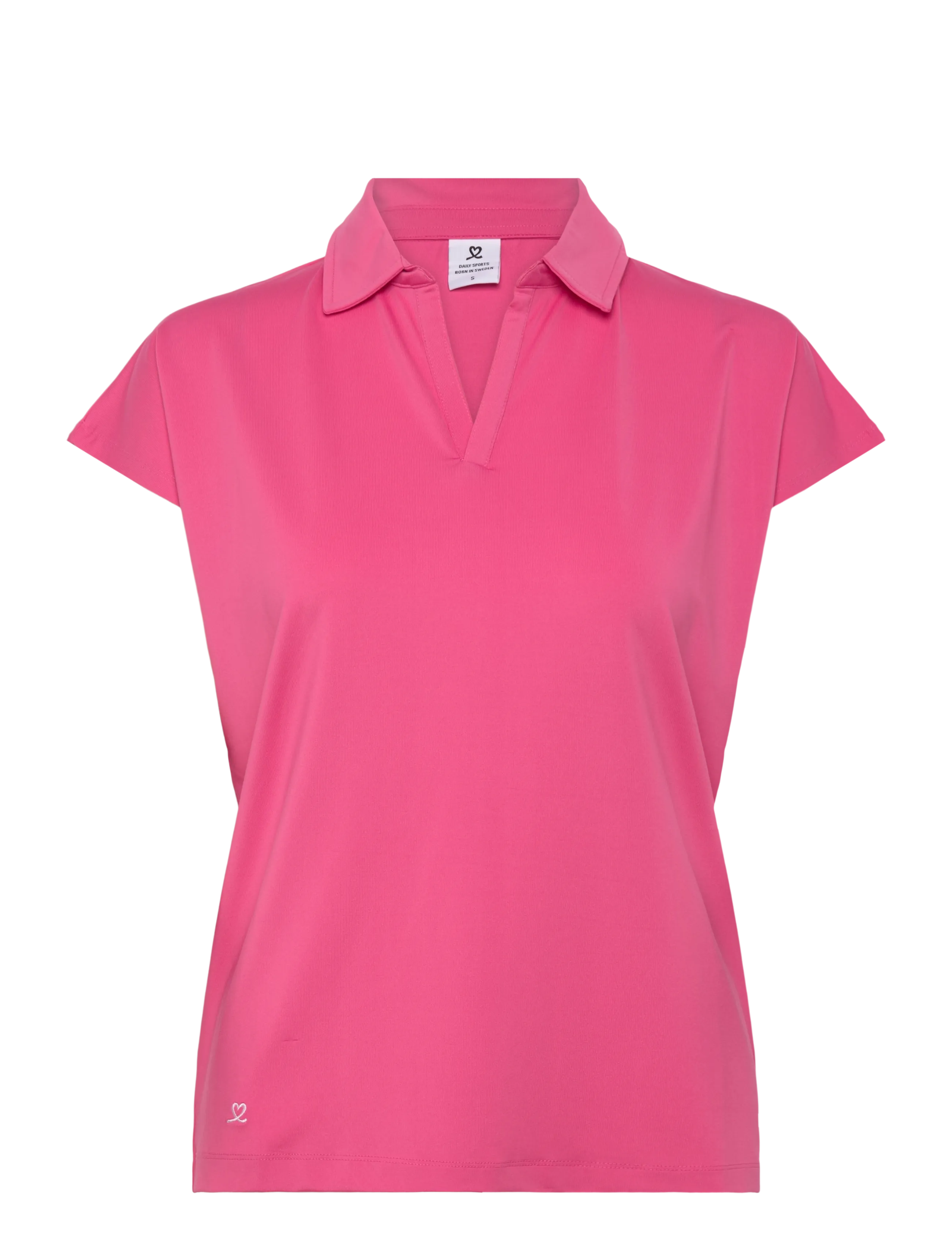 Daily Sports BELLA BIRDIE CAP S POLO SHIRT - Clothing - RADIANT PINK / pink/rose