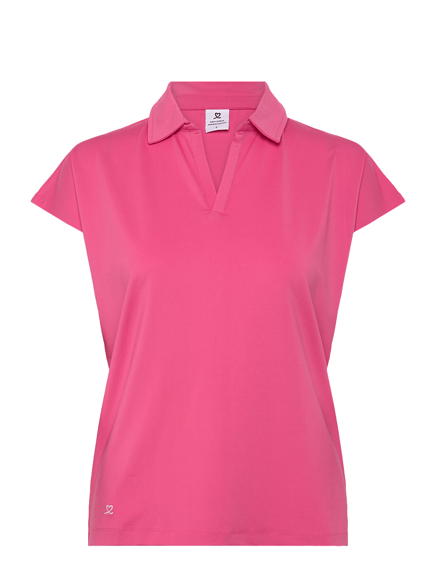 Daily Sports - BELLA BIRDIE CAP S POLO SHIRT - oberteile & t-shirts - radiant pink - 1