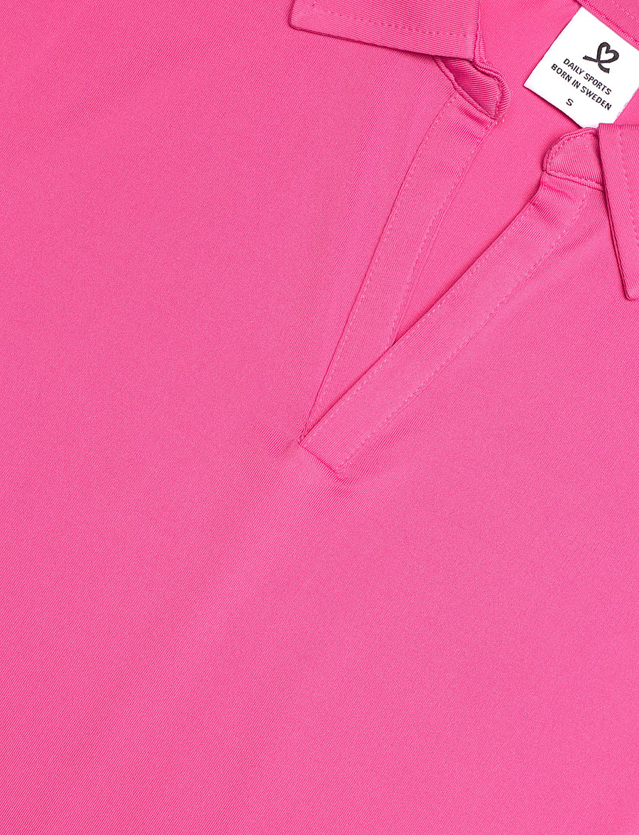 Daily Sports - BELLA BIRDIE CAP S POLO SHIRT - oberteile & t-shirts - radiant pink - 5