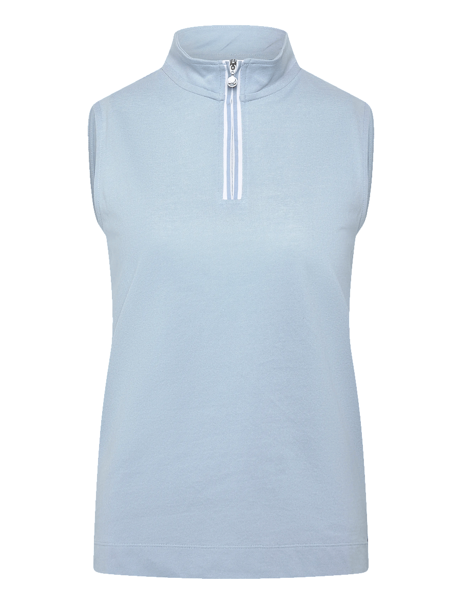 Daily Sports - Kim SL Polo shirt - oberteile & t-shirts - breezy blue - 1