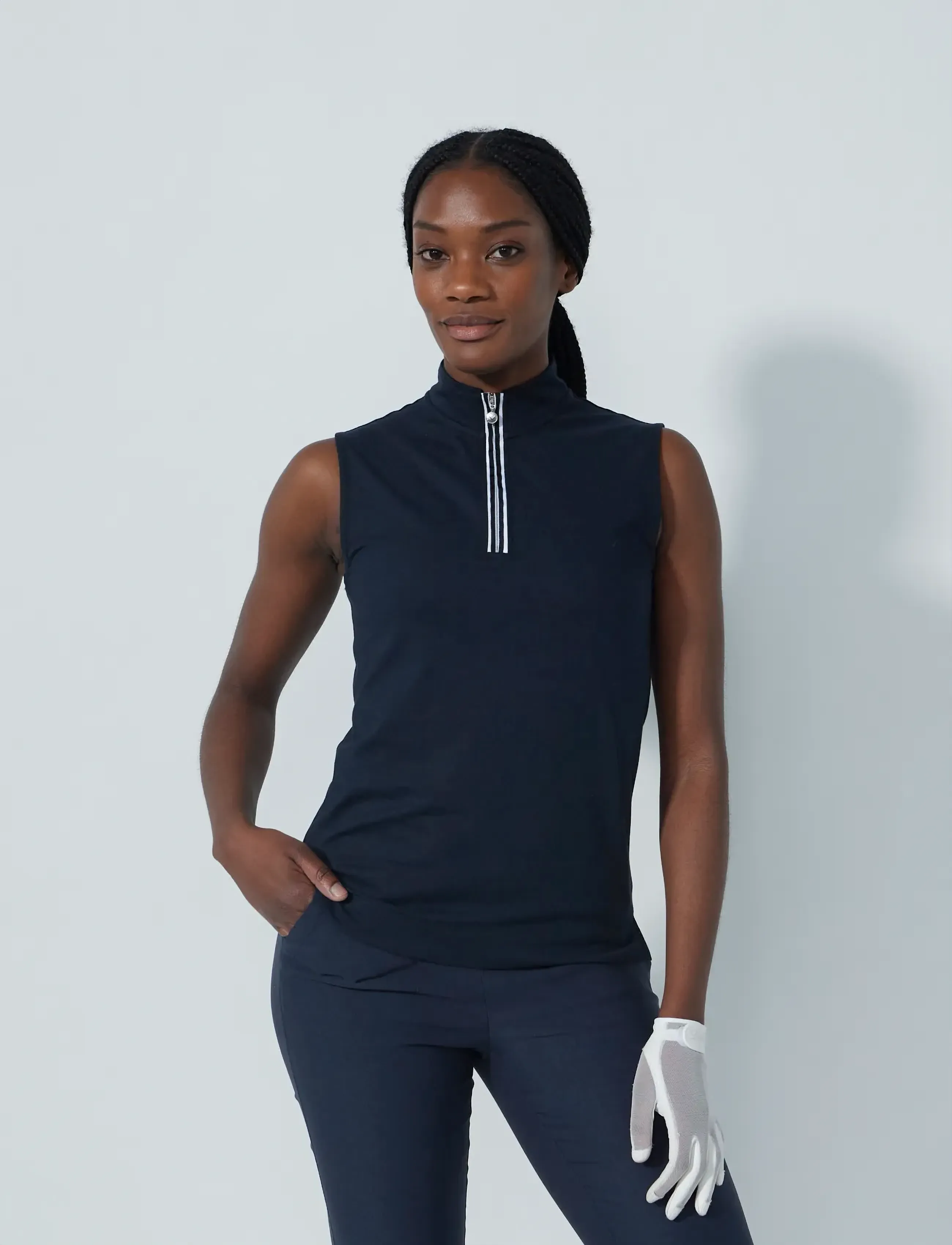 Daily Sports Kim Sl Polo Shirt, M, Oberteile & T-shirts, Marineblau - Sport Polos, Frauen