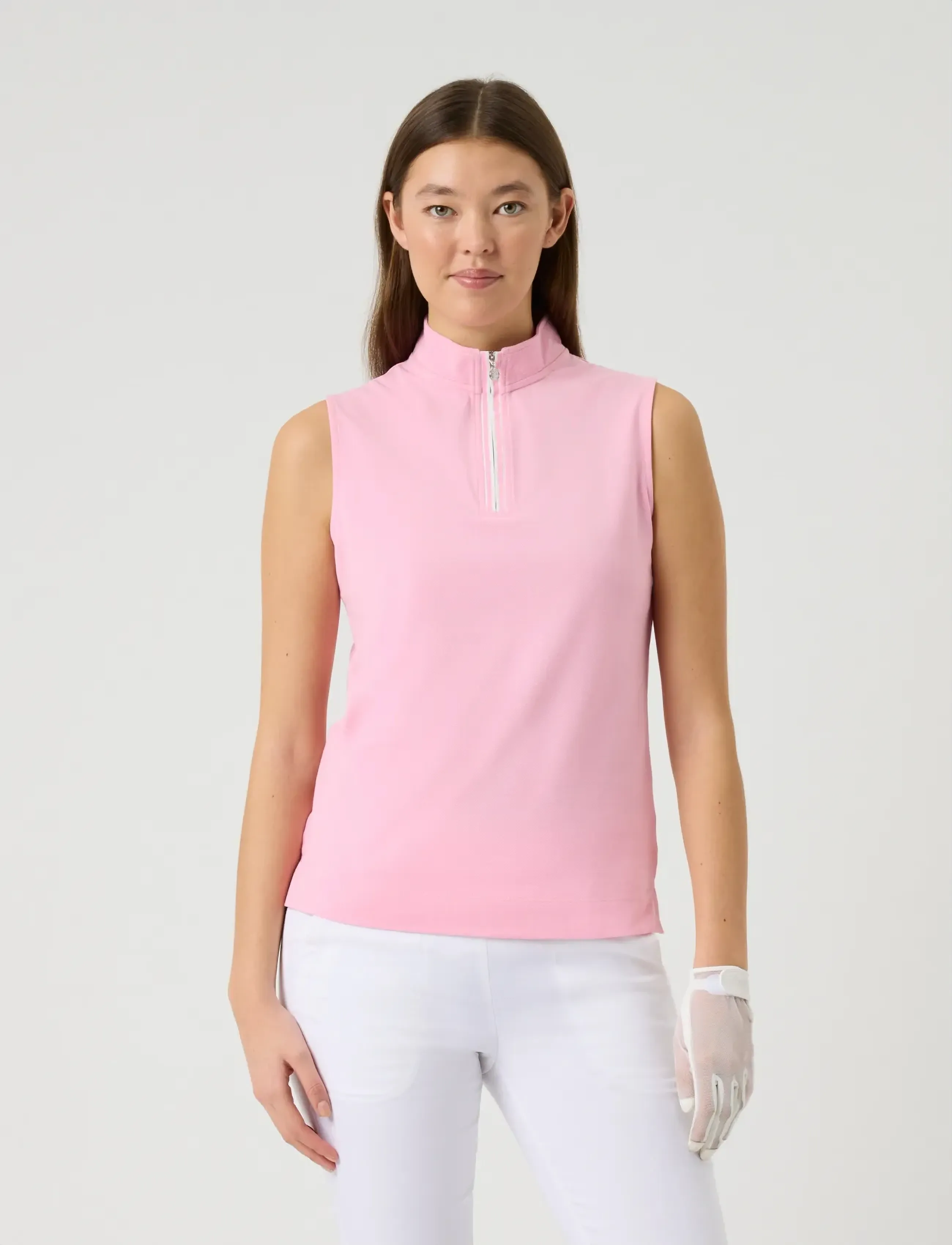 Daily Sports Kim SL Polo shirt - T-skjorter & Topper - PRISM PINK / pink/rose