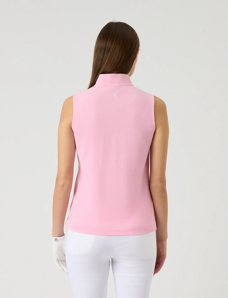 Daily Sports - Kim SL Polo shirt - oberteile & t-shirts - prism pink - 3