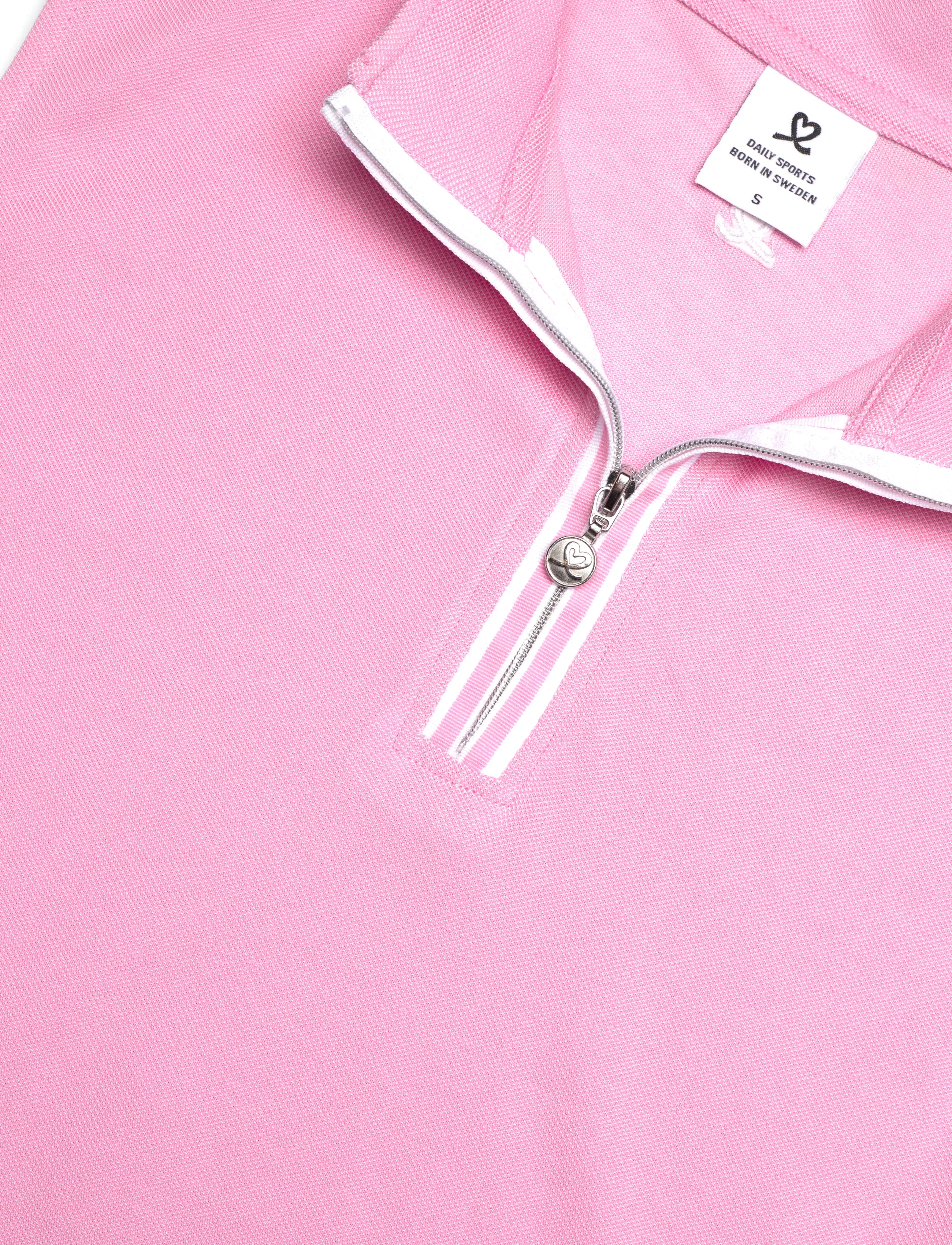 Daily Sports - KIM SL POLO SHIRT - toppe & t-shirts - prism pink - 5