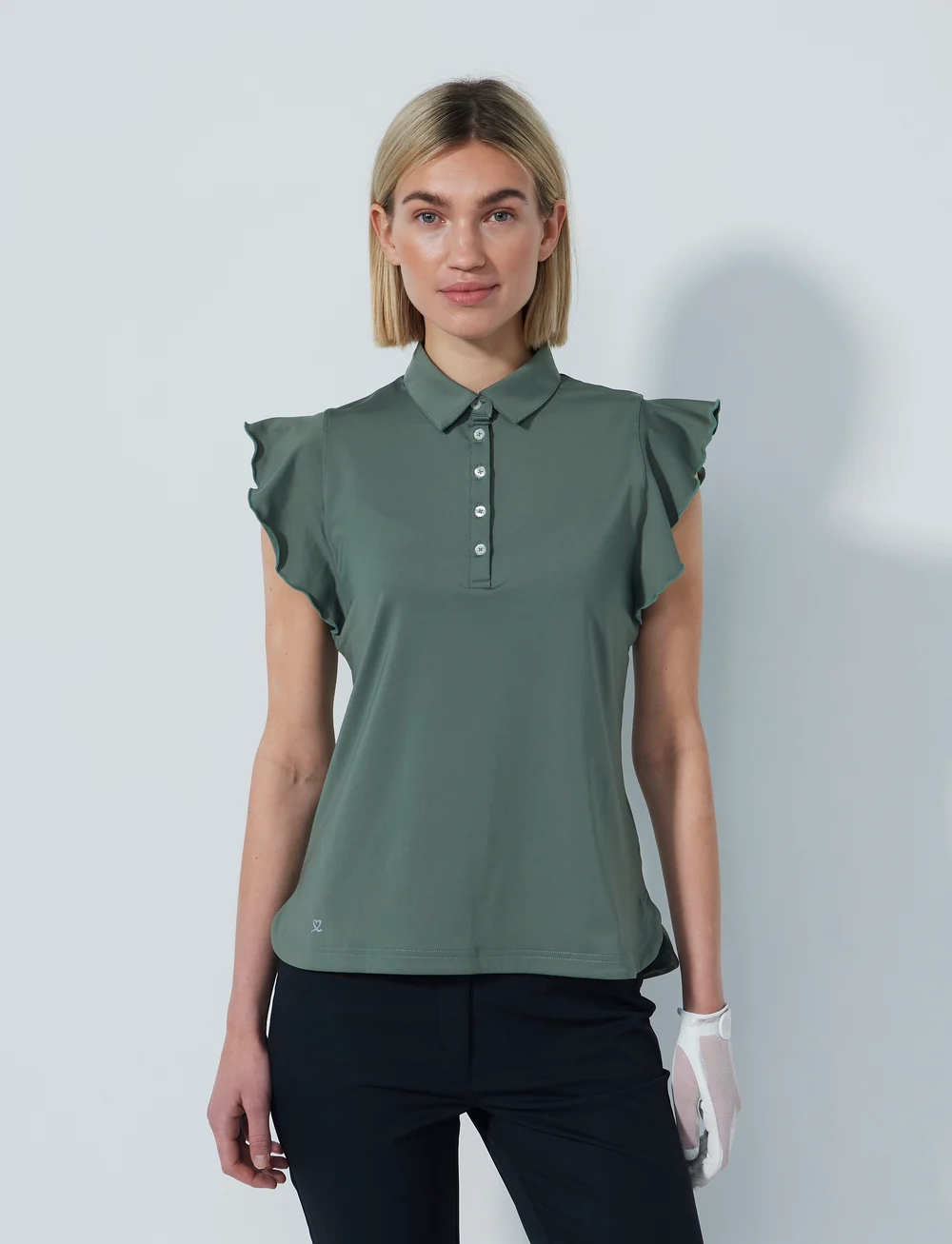 Daily Sports - LUXE SL POLO SHIRT - toppar & t-shirts - khaki - 0