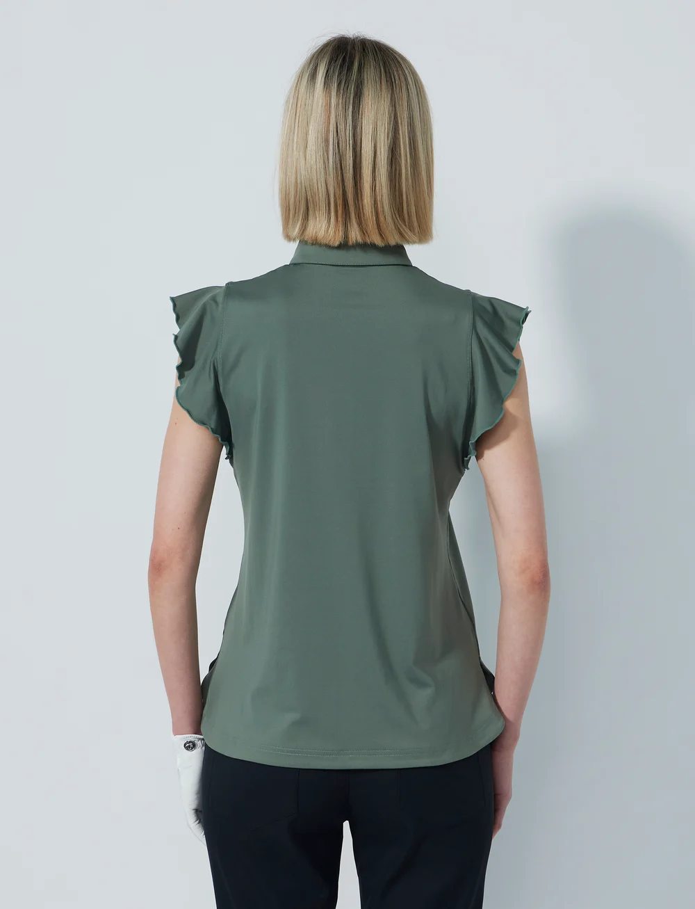 Daily Sports - LUXE SL POLO SHIRT - toppar & t-shirts - khaki - 3