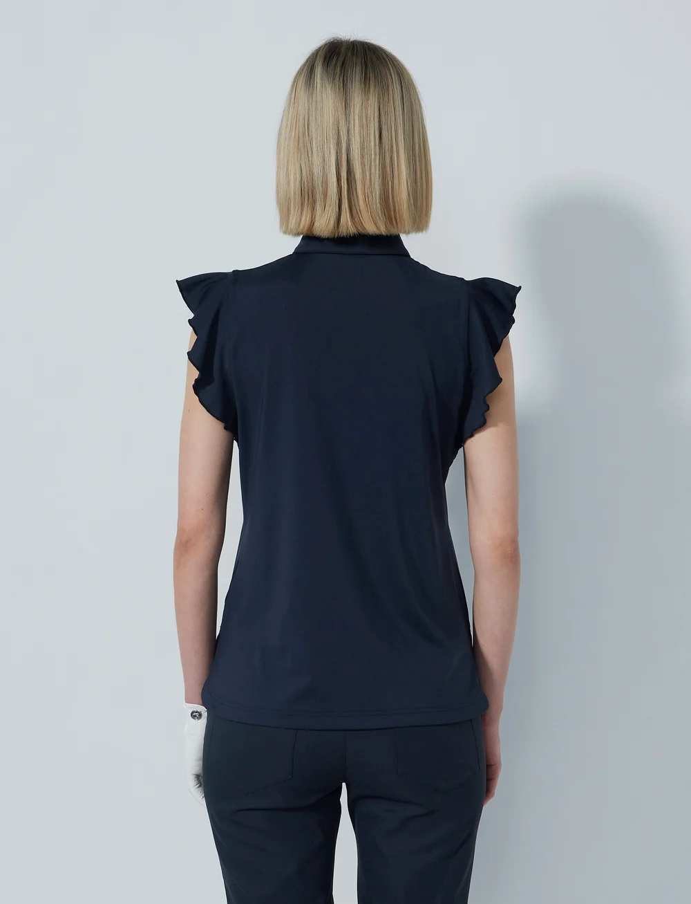 Daily Sports - LUXE SL POLO SHIRT - tops & t-shirts - navy - 3