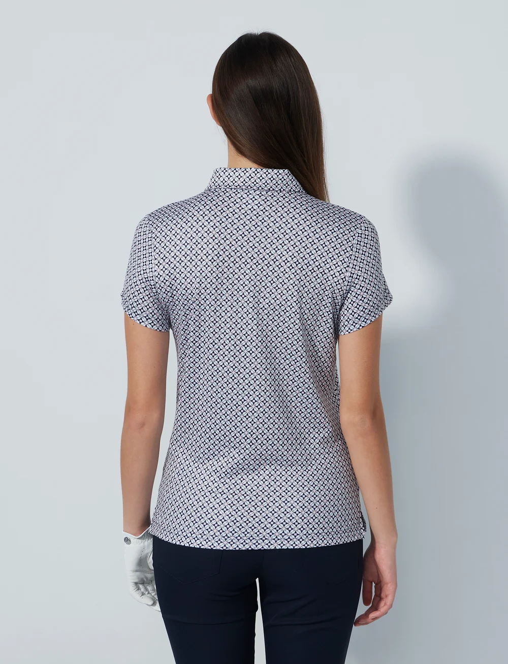 Daily Sports - SHEERMOTION CAP S POLO SHIRT - oberteile & t-shirts - mosaic medley - 3