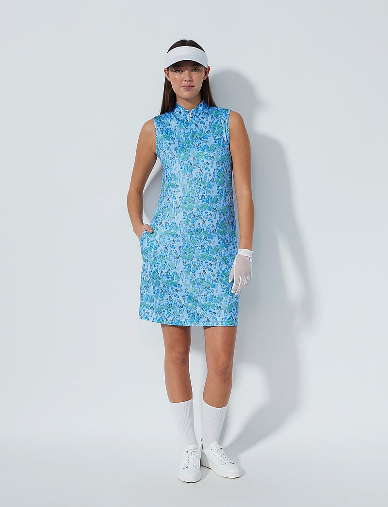 Daily Sports - SHEERRMOTION SL DRESS - kjoler & nederdele - water bloom - 0