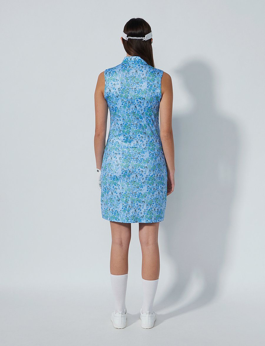 Daily Sports - SHEERRMOTION SL DRESS - kleider & röcke - water bloom - 5