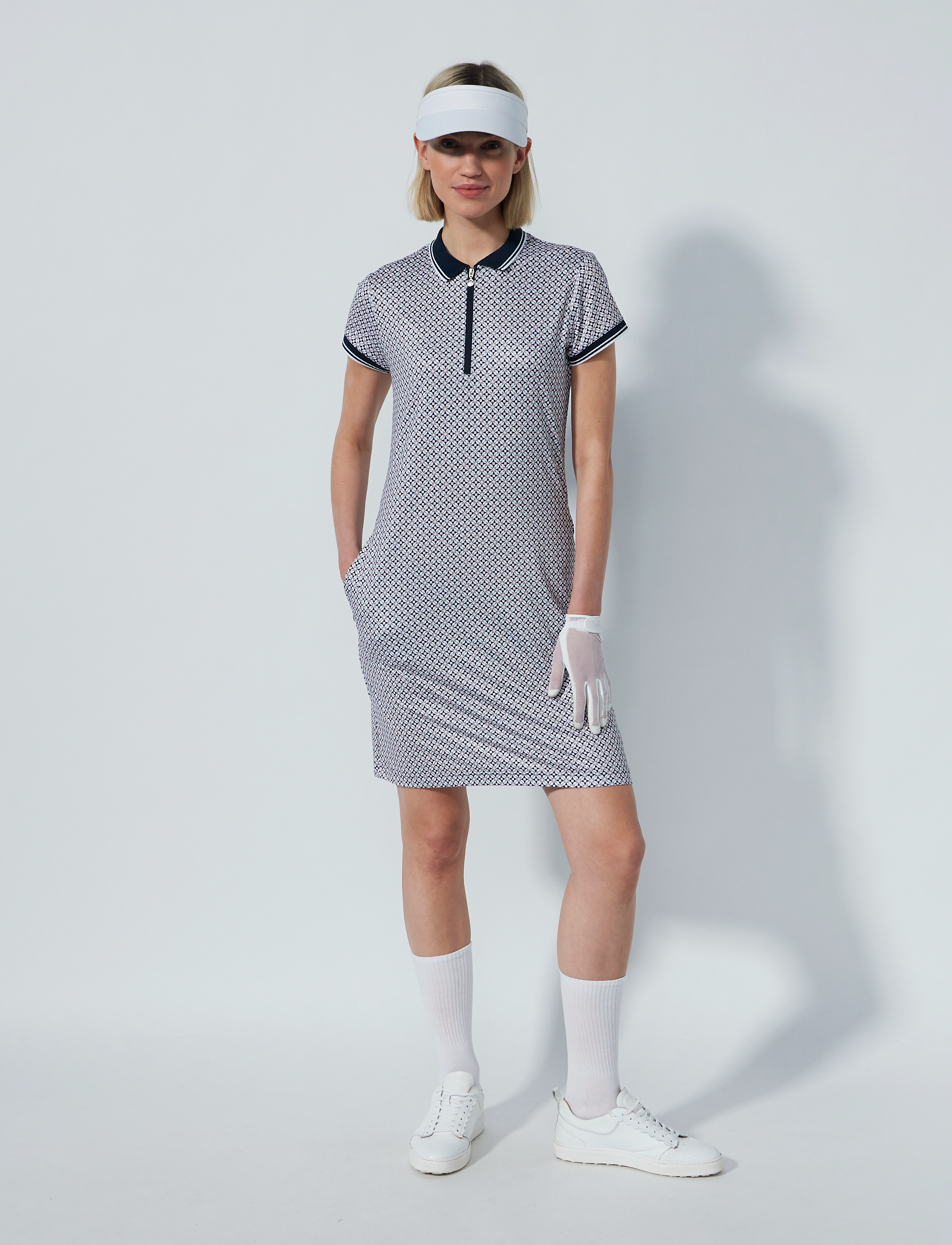 Daily Sports MOSAIC CAP S DRESS - Kjoler - MOSAIC MEDLEY / navy