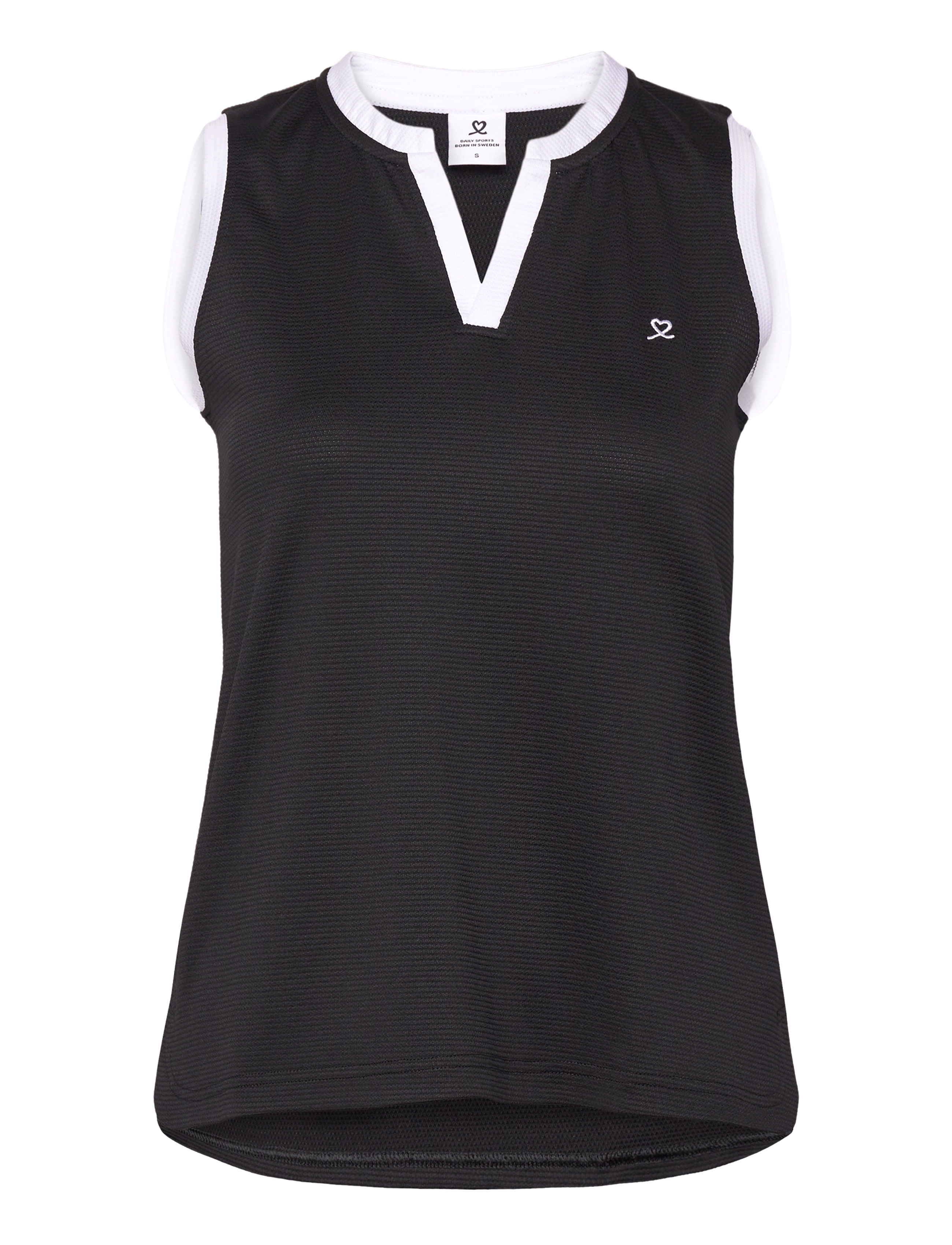 Daily Sports - MASSY SL POLO SHIRT - black - 1