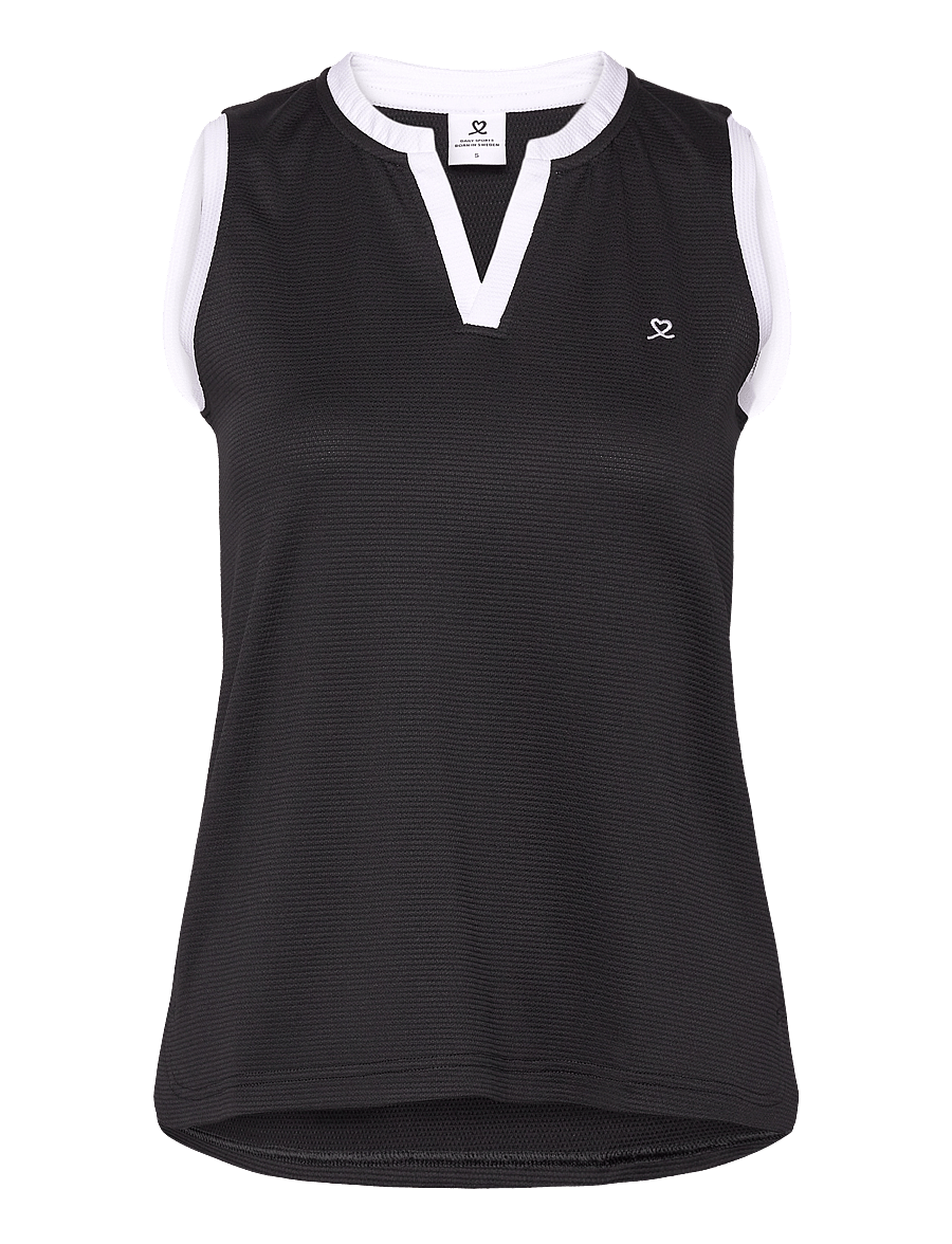 Daily Sports - MASSY SL POLO SHIRT - black - 1