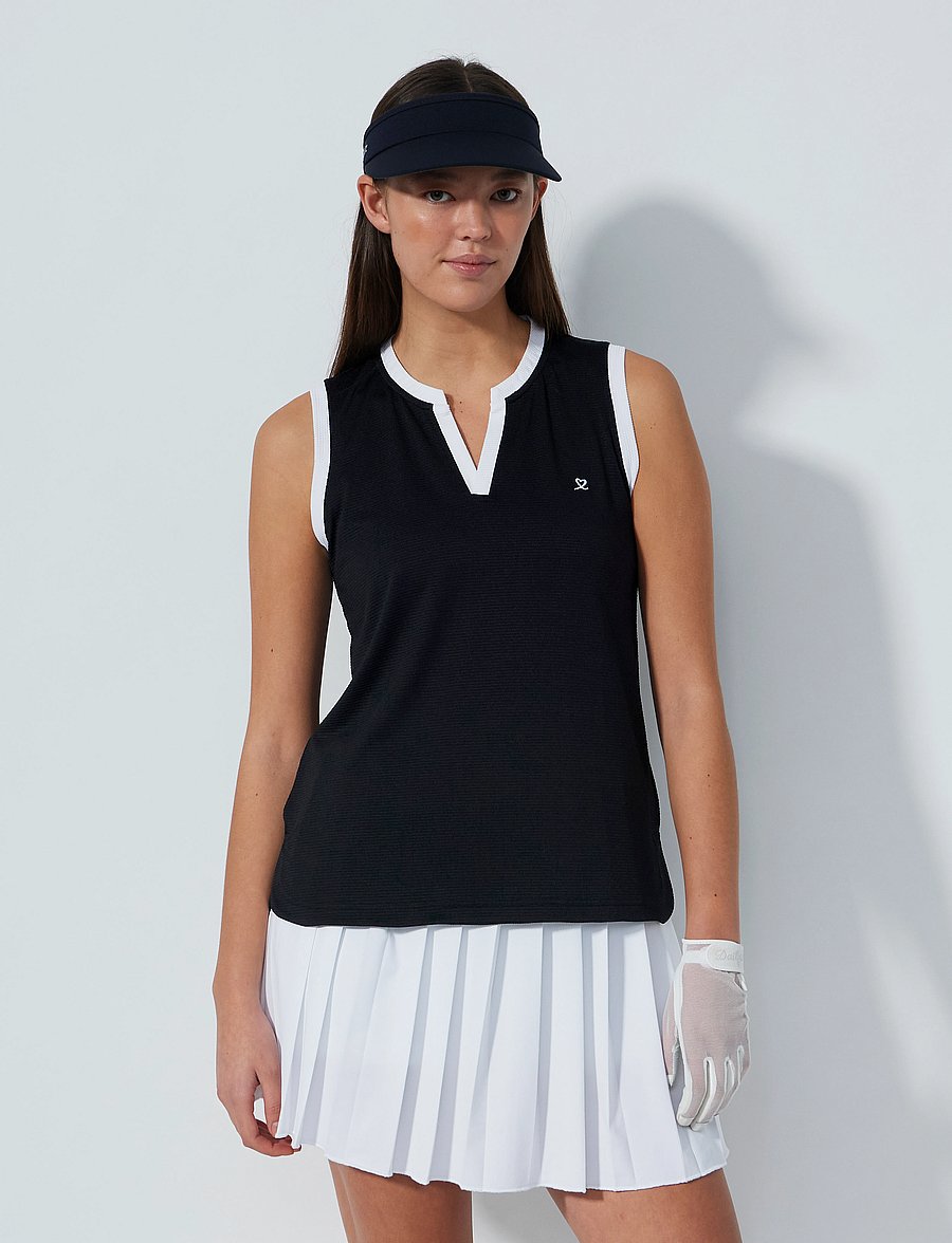 Daily Sports - MASSY SL POLO SHIRT - black - 0