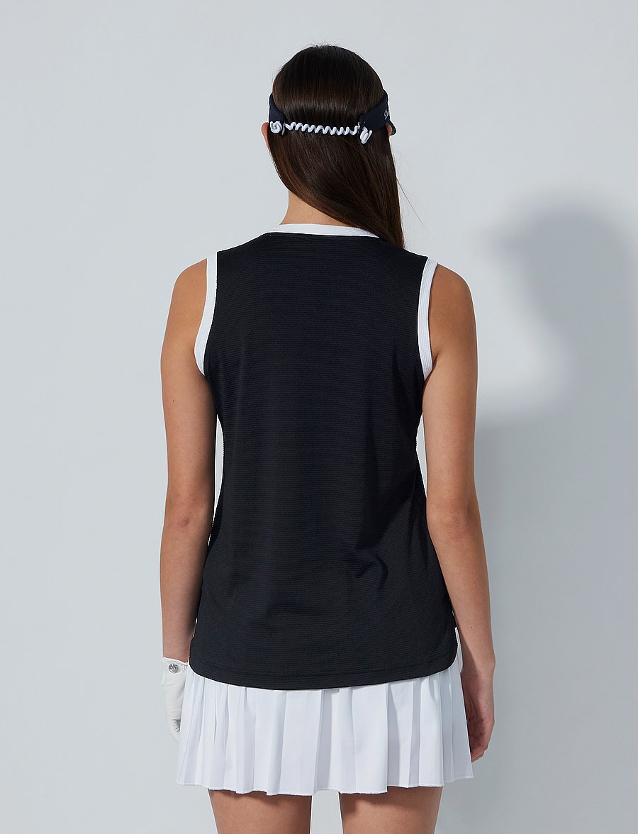 Daily Sports - MASSY SL POLO SHIRT - black - 3