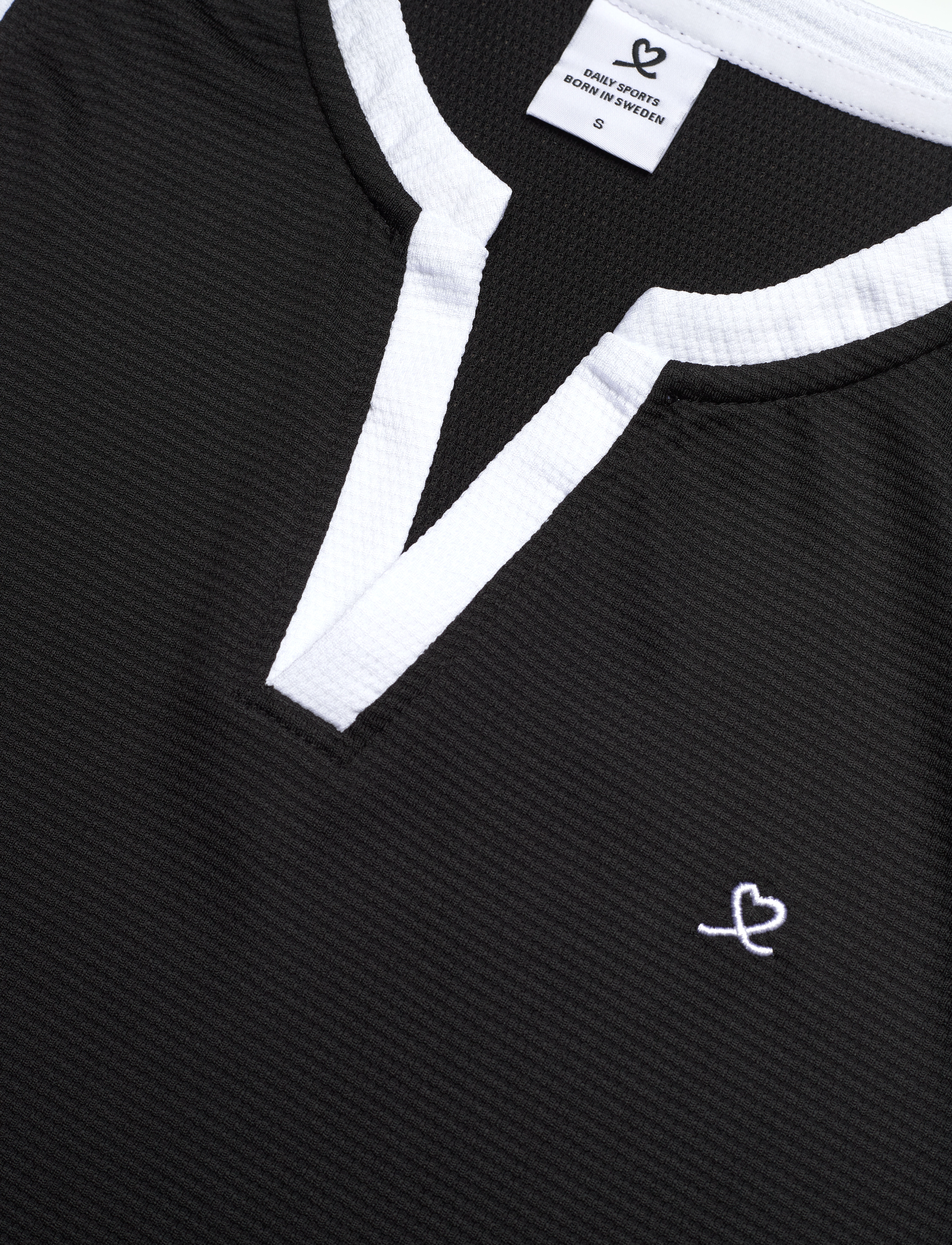 Daily Sports - MASSY SL POLO SHIRT - black - 5