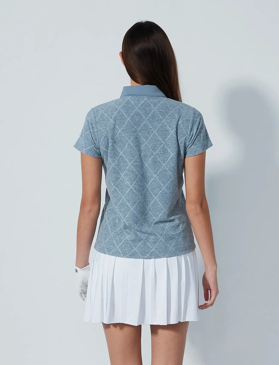 Daily Sports - TERRY TOUCH SS POLO SHIRT - koszulki polo - grey melange - 3
