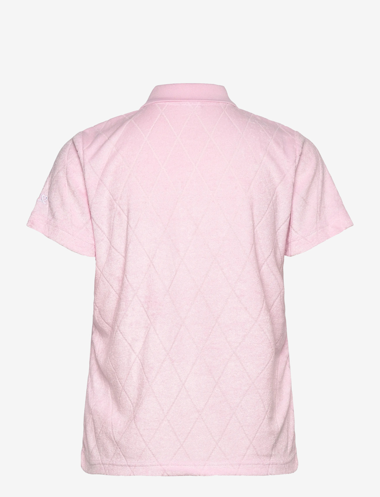 Daily Sports - TERRY TOUCH SS POLO SHIRT - toppe & t-shirts - pink - 2