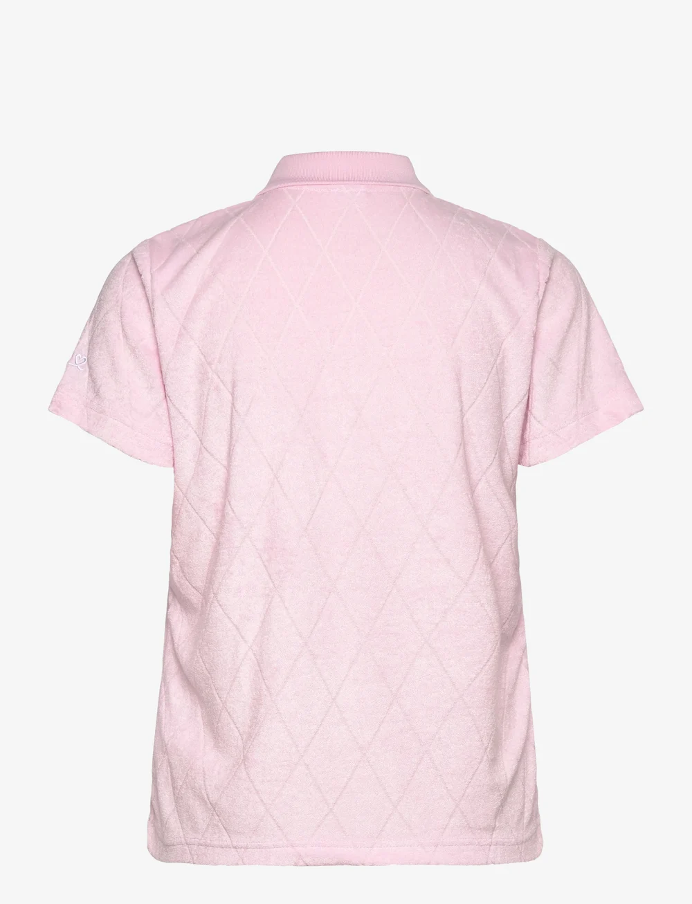 Daily Sports - TERRY TOUCH SS POLO SHIRT - oberteile & t-shirts - pink - 2