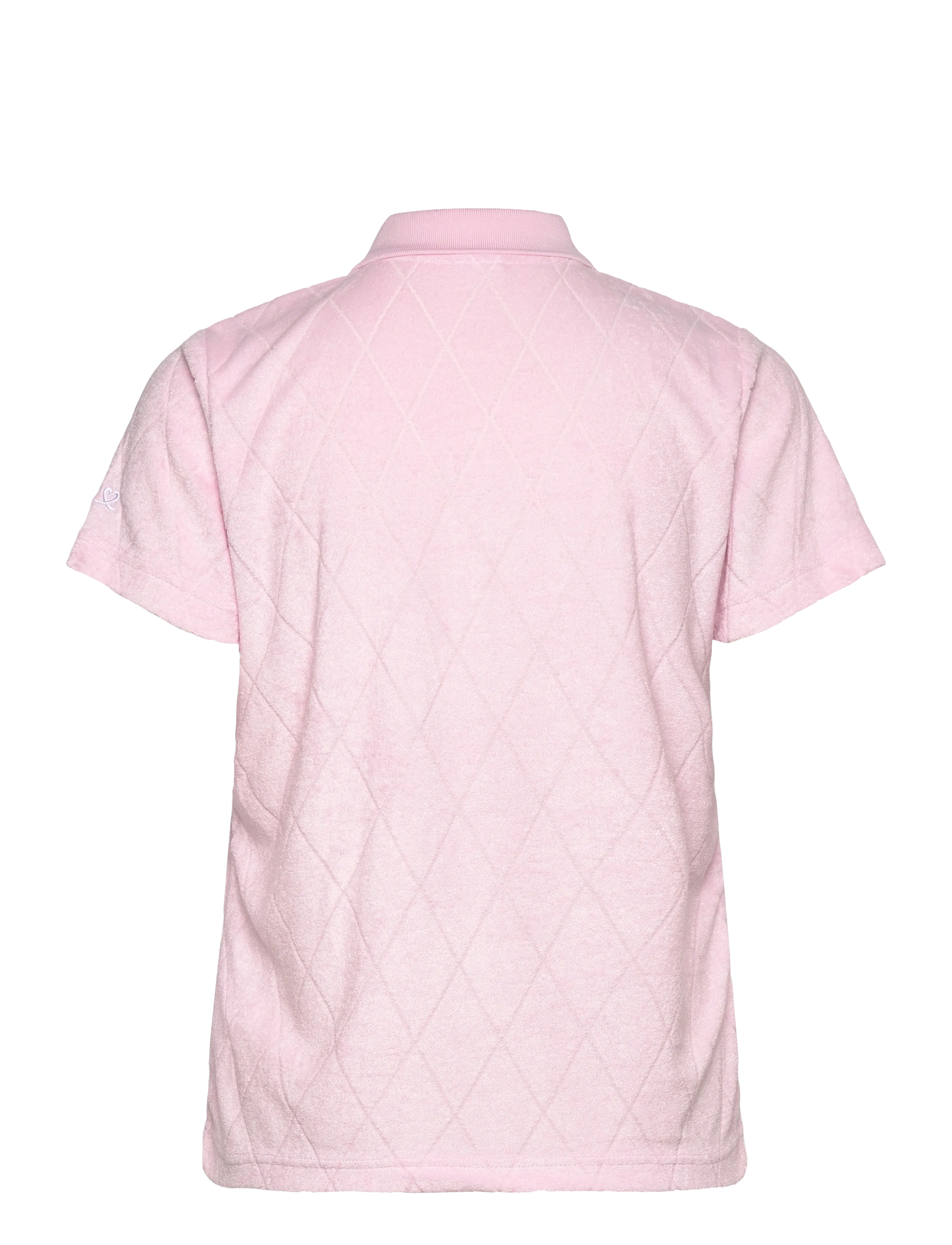 Daily Sports - TERRY TOUCH SS POLO SHIRT - t-shirts - pink - 2