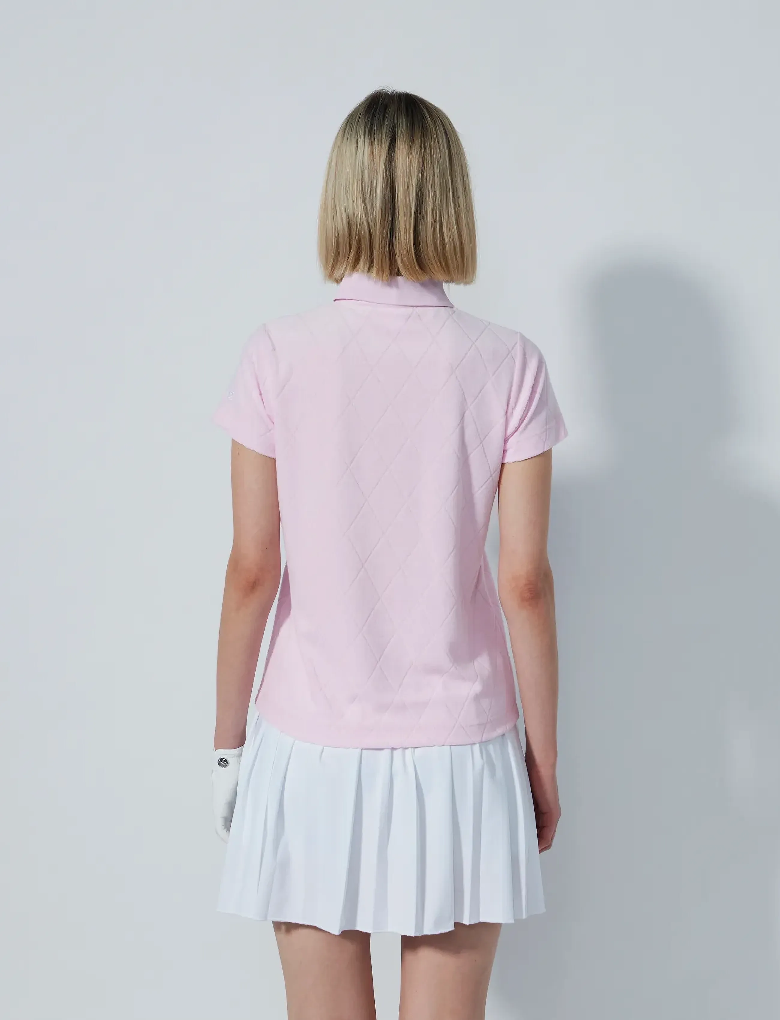 Daily Sports - TERRY TOUCH SS POLO SHIRT - t-shirts - pink - 3