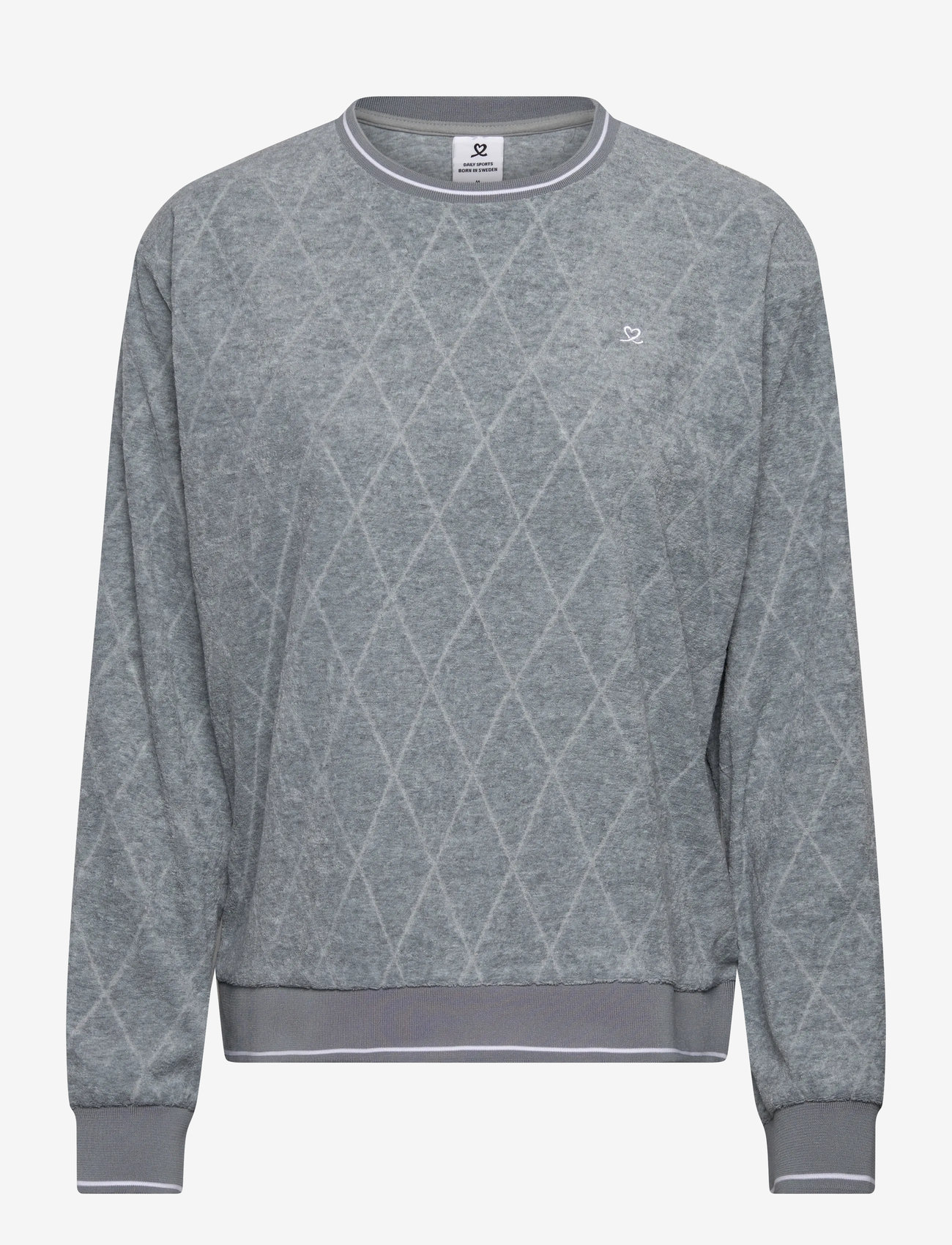 Daily Sports - TERRY TOUCH SWEATSHIRT - overdele - grey melange - 1