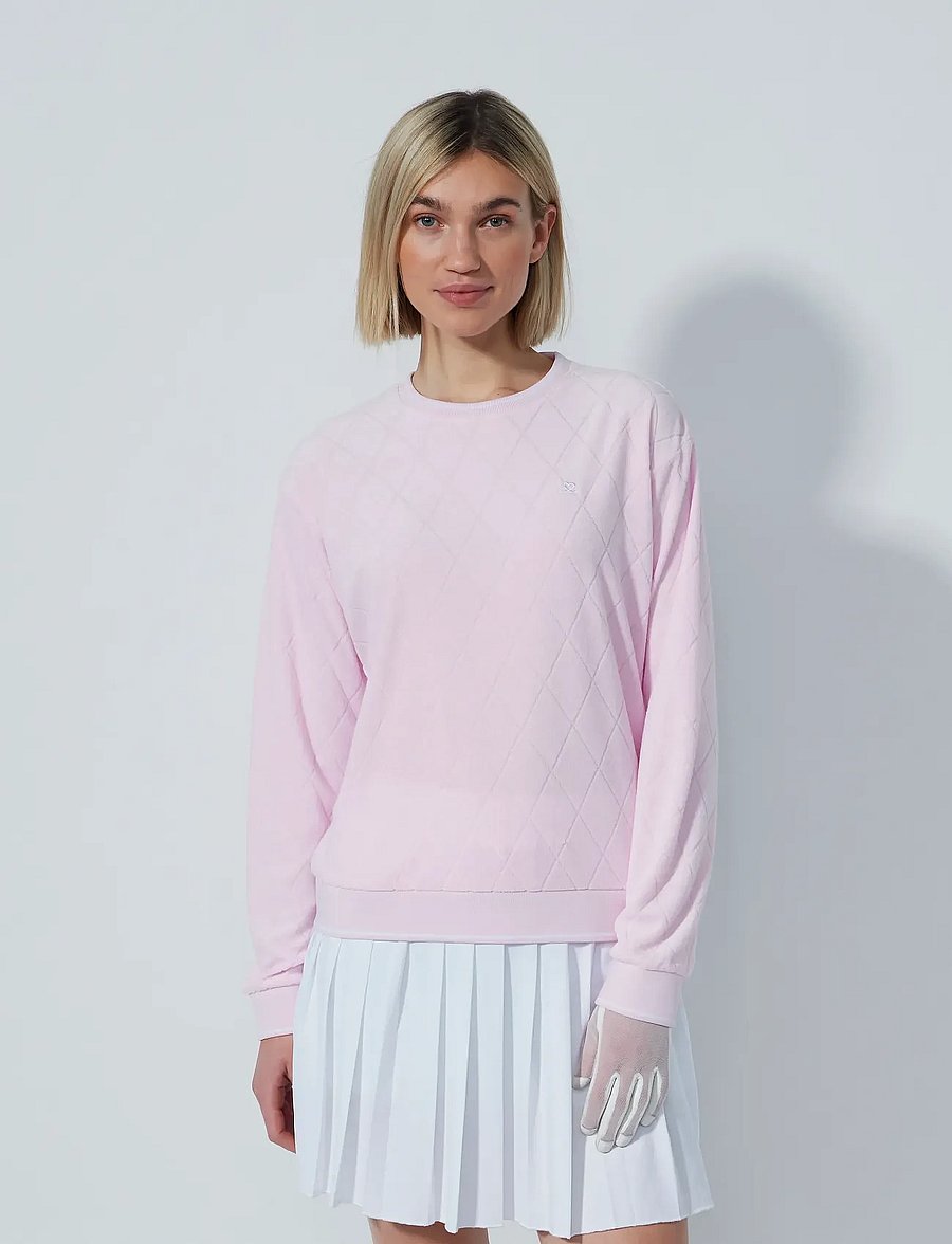 Daily Sports - TERRY TOUCH SWEATSHIRT - pink - 0