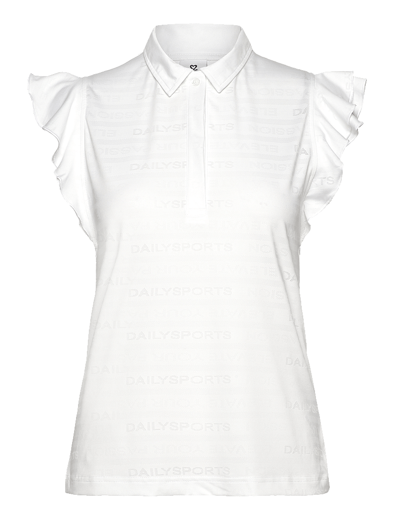 Daily Sports - PASSION SL POLO SHIRT - toppe & t-shirts - white - 1