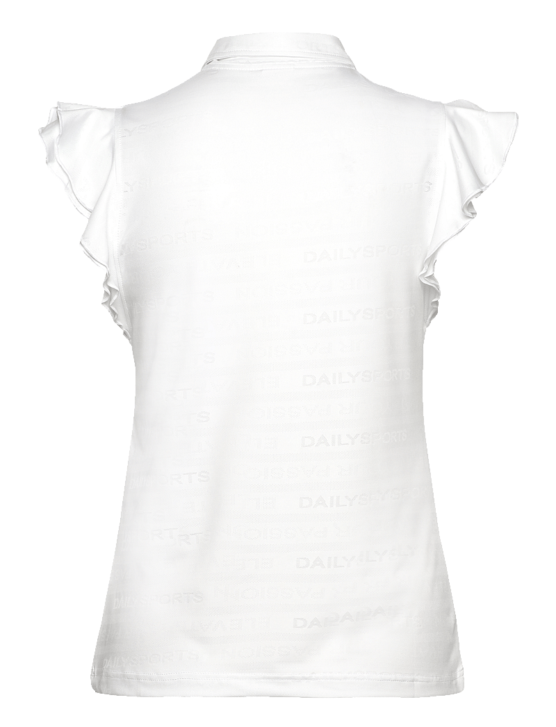 Daily Sports - PASSION SL POLO SHIRT - toppe & t-shirts - white - 2