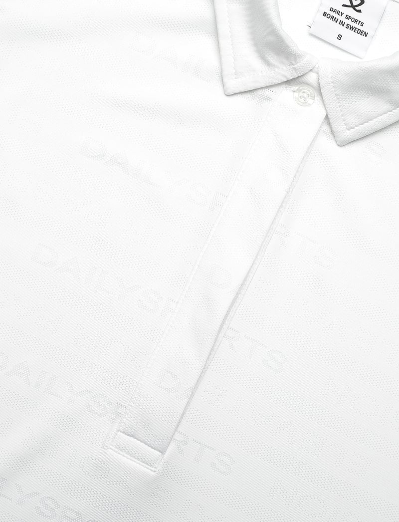 Daily Sports - PASSION SL POLO SHIRT - toppe & t-shirts - white - 5