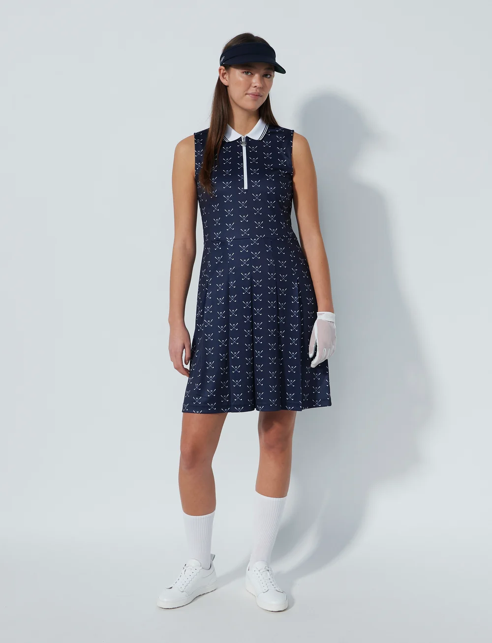 Daily Sports - CLUBS SL DRESS - klänningar & kjolar - clubs navy - 0