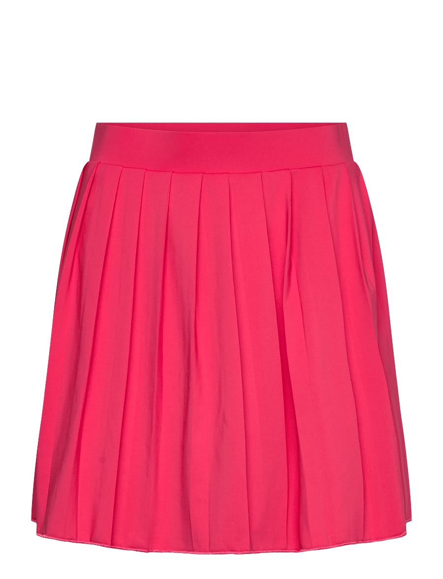 Daily Sports - Pleated Skort 45 cm - kleider & röcke - intense coral - 0