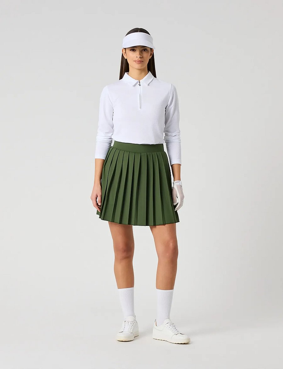 Daily Sports - Pleated Skort 45 cm - kleider & röcke - khakora - 0