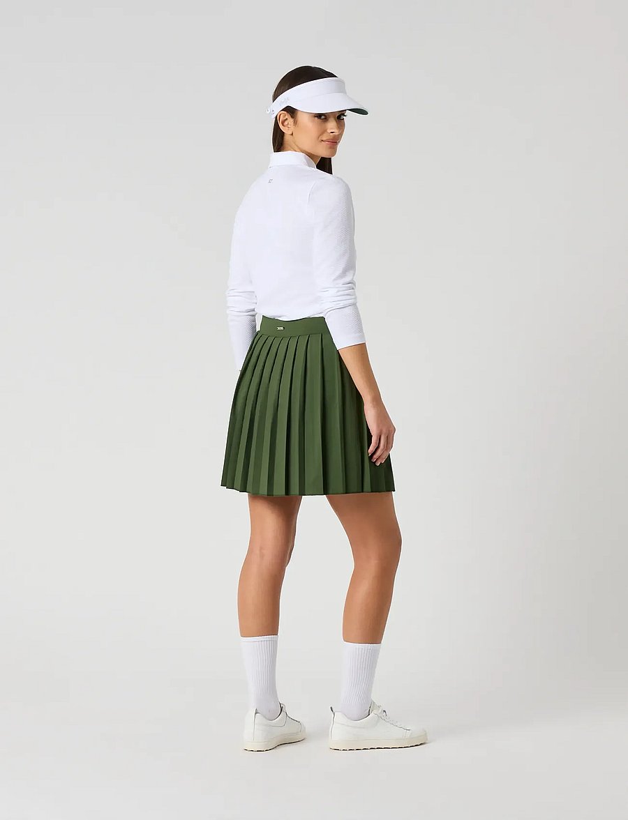 Daily Sports - Pleated Skort 45 cm - kleider & röcke - khakora - 3