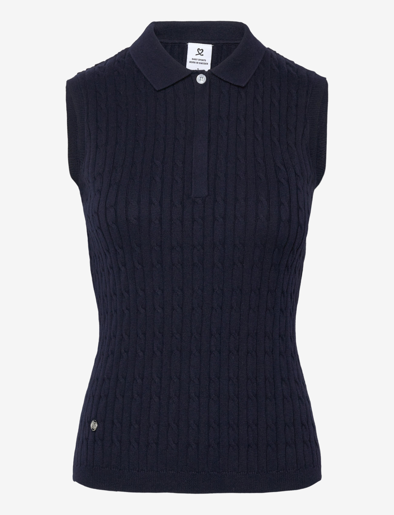Daily Sports - Madelene SL Polo shirt - polos - navy - 1