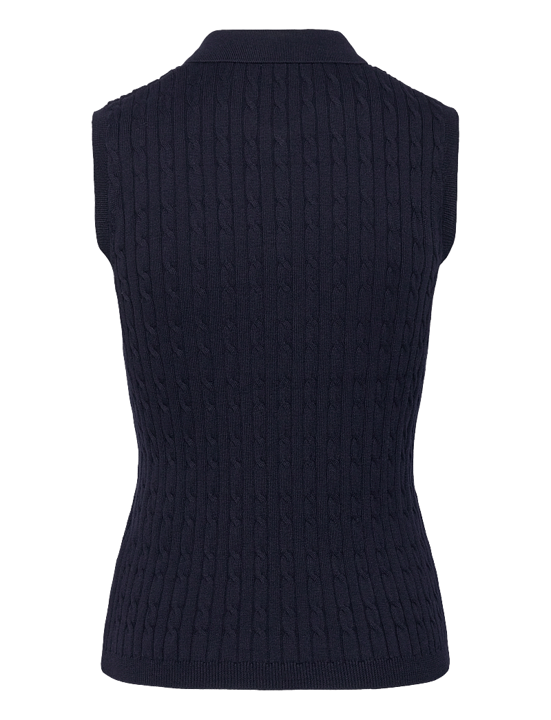 Daily Sports - Madelene SL Polo shirt - alussärgid ja t-särgid - navy - 2