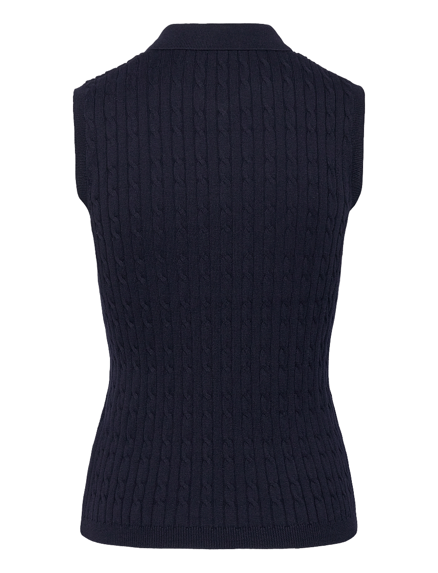 Daily Sports - Madelene SL Polo shirt - navy - 2