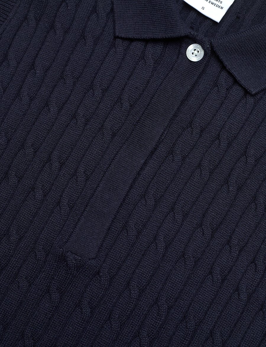 Daily Sports - Madelene SL Polo shirt - tops & t-shirts - navy - 5