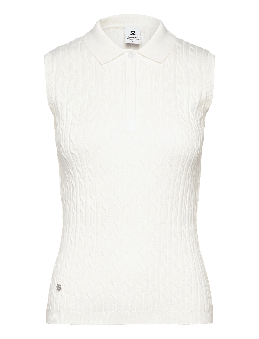 Daily Sports - Madelene SL Polo shirt - white - 1