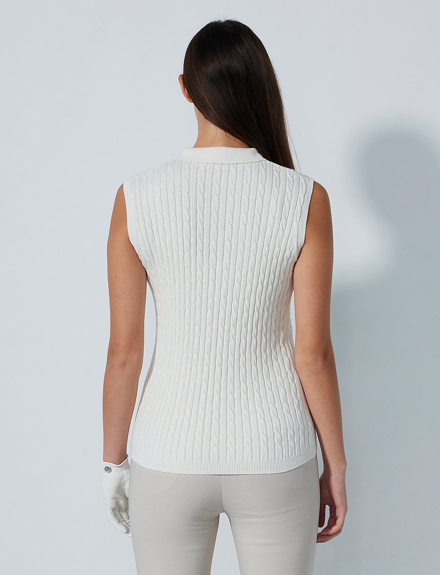 Daily Sports - Madelene SL Polo shirt - white - 3