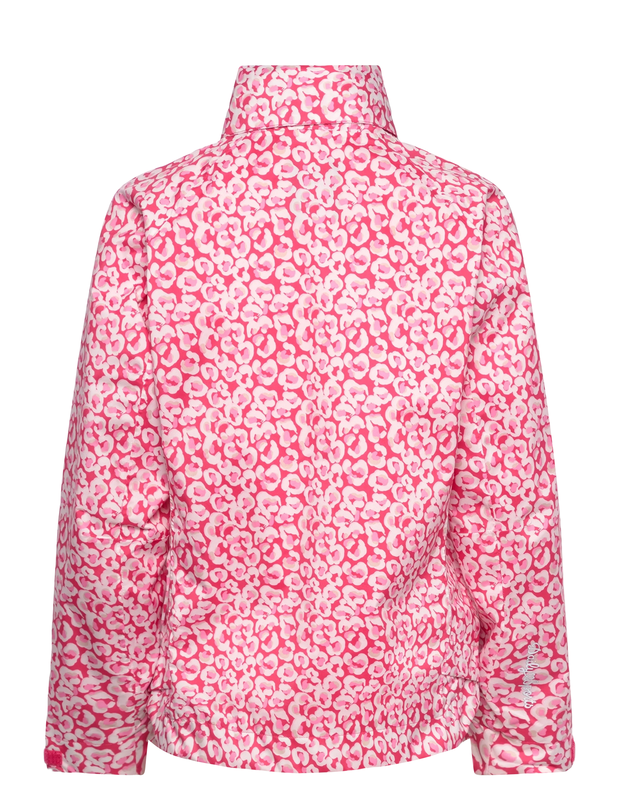 Daily Sports - FLAINE PRINT RAIN JACKET - golfjakker - leo coral - 1