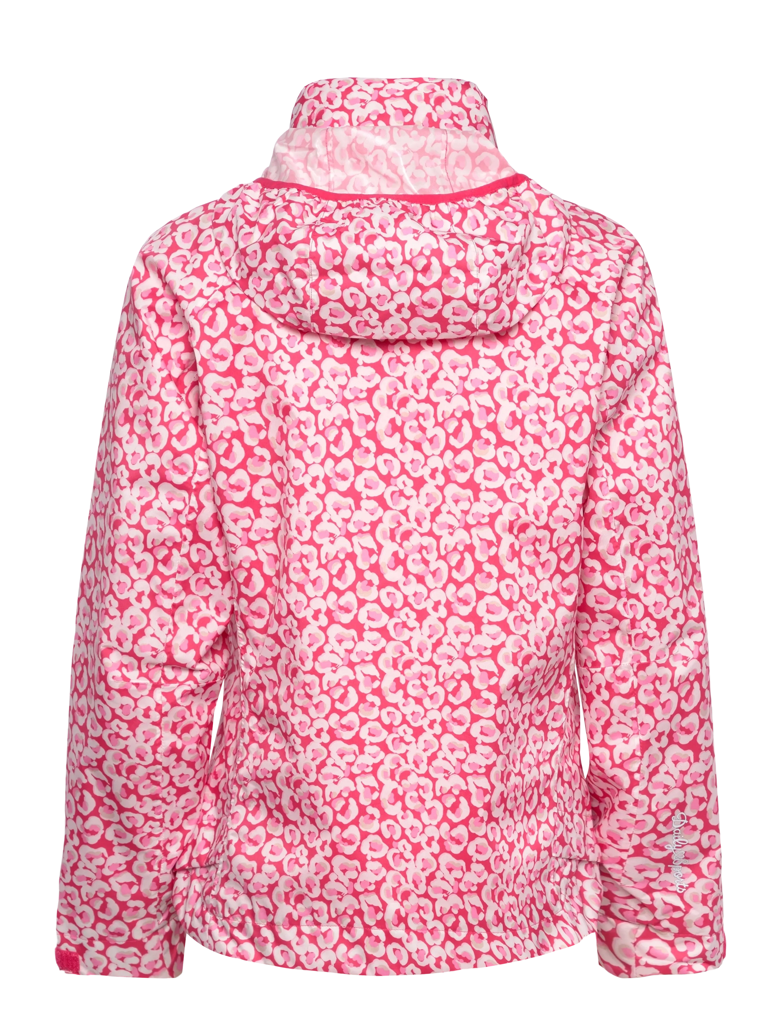 Daily Sports - FLAINE PRINT RAIN JACKET - golfjakker - leo coral - 2
