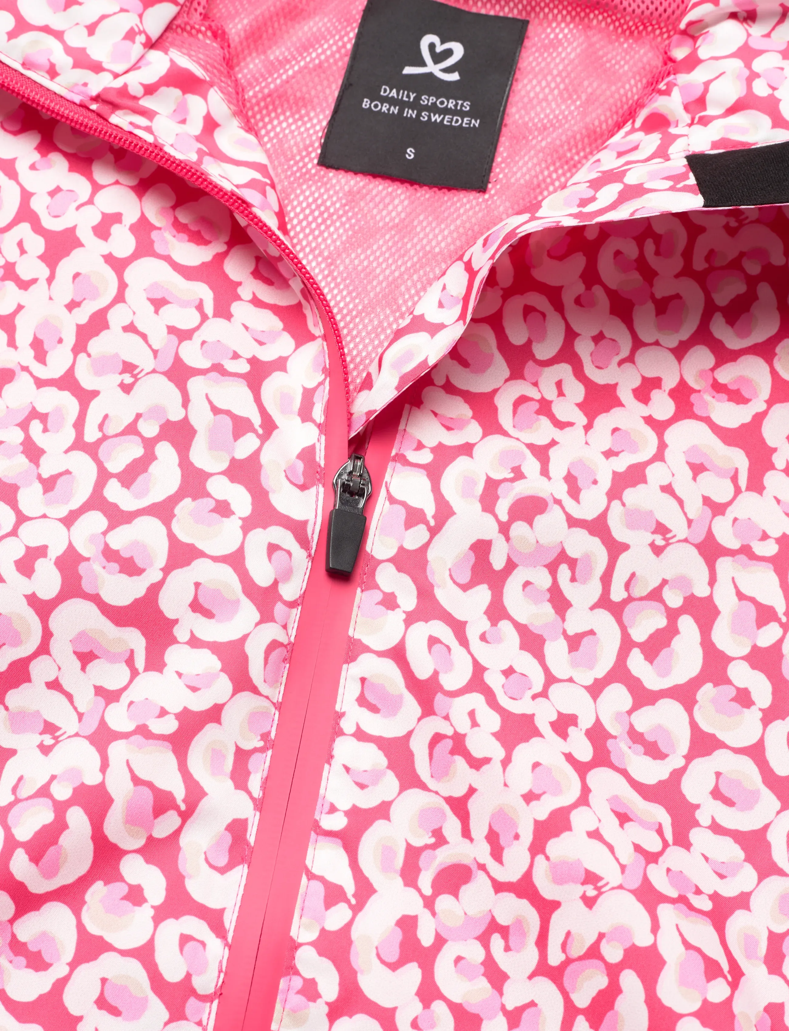 Daily Sports - FLAINE PRINT RAIN JACKET - golfjakker - leo coral - 3