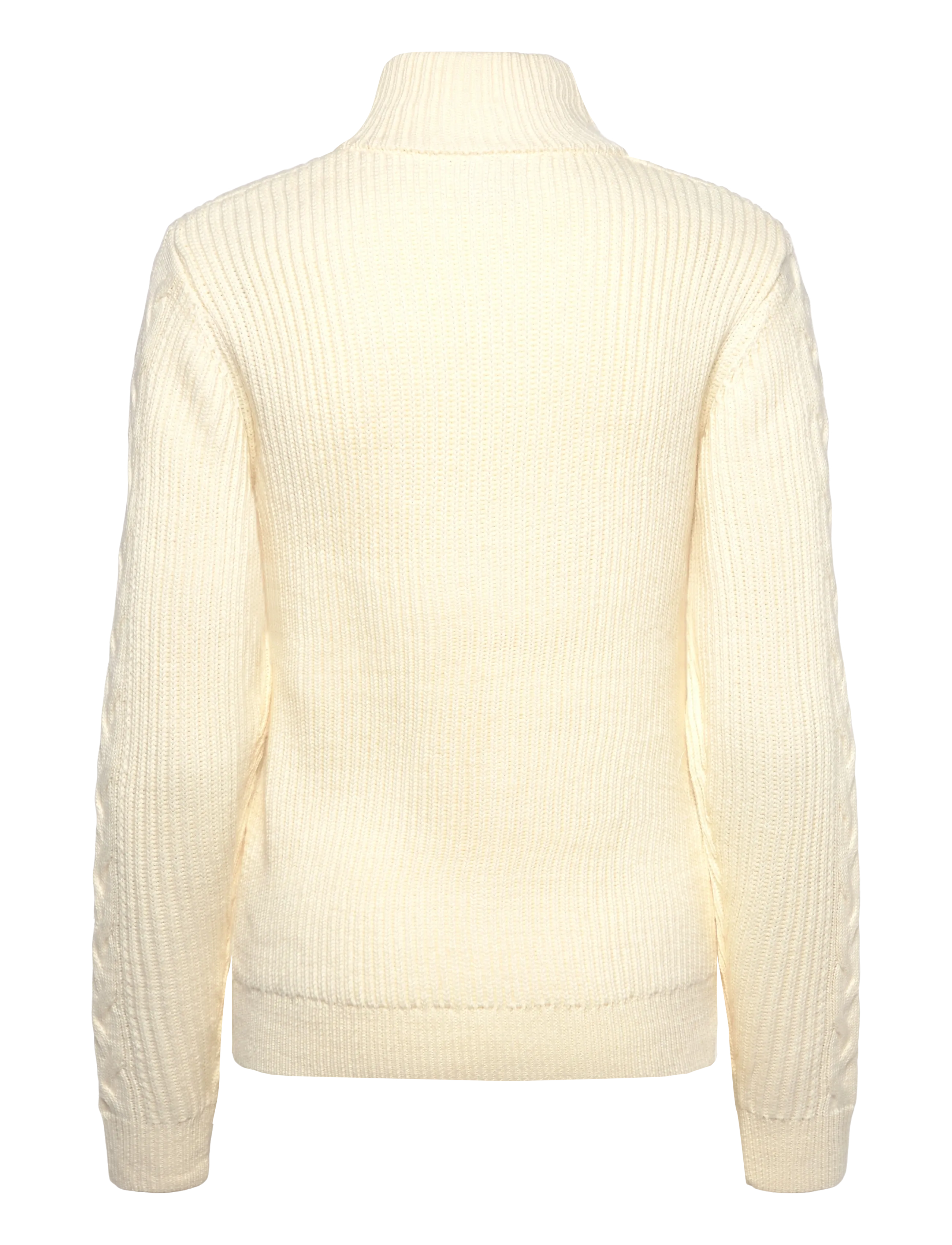 Daily Sports - Cable LS Pullover unlined - pullover - ivory - 1